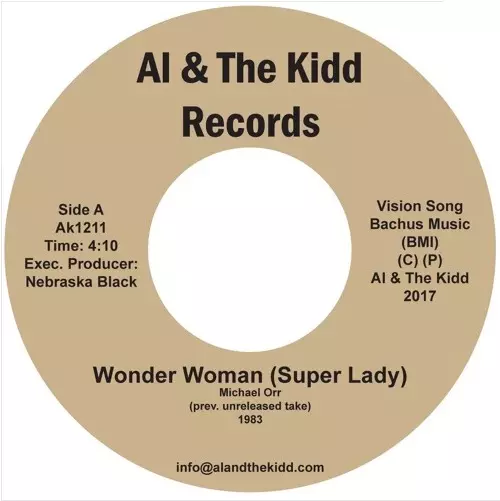 MICHAEL ORR / マイケル・オー / WONDER WOMAN (SUPER LADY) (7")