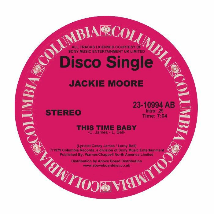 JACKIE MOORE / ジャッキー・ムーア / THIS TIME BABY (12")