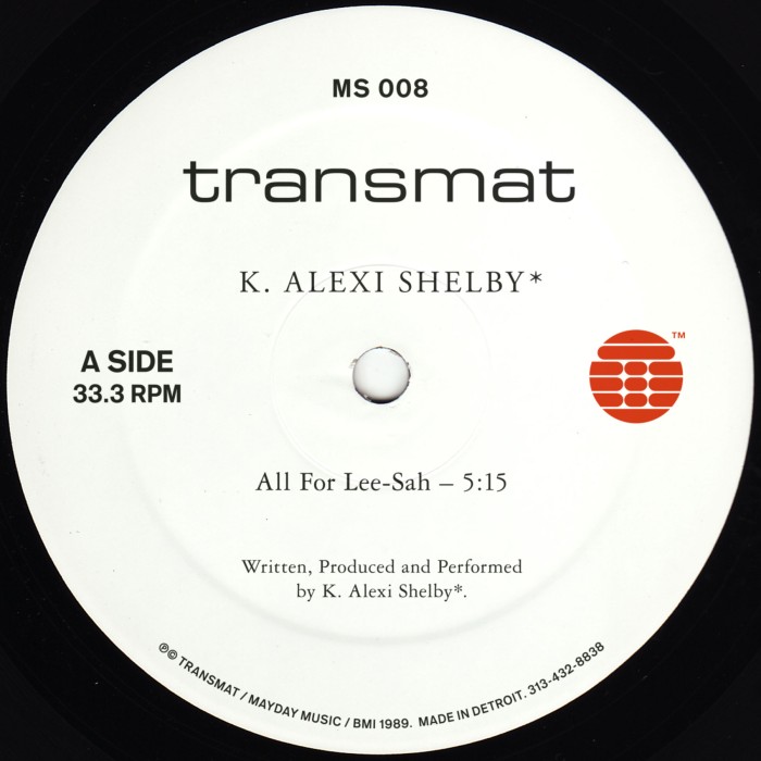 K. ALEXI SHELBY / ALL FOR LEE-SAH (2018 REPRESS)