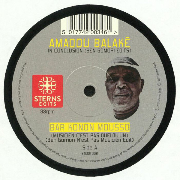 AMADOU BALAKE / アマドゥ・バラケ / IN CONCLUSION (BEN GOMORI'S EDITS)