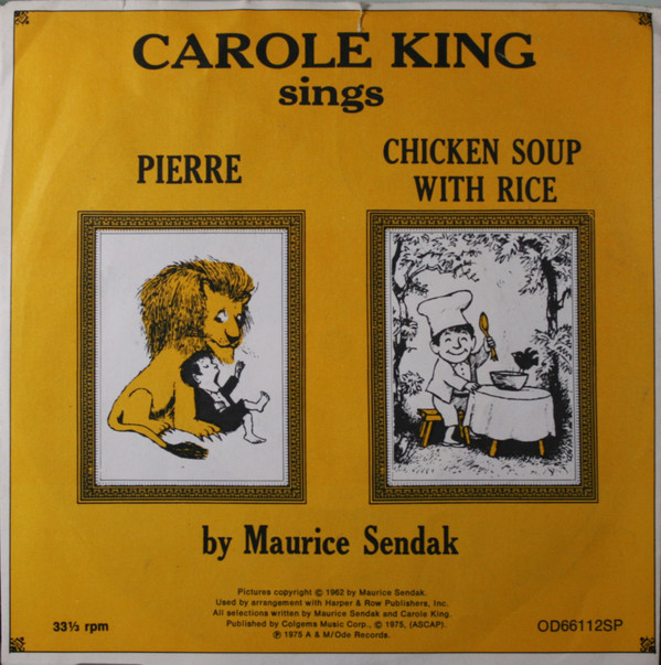 CAROLE KING / キャロル・キング / CHICKEN SOUP WITH RICE