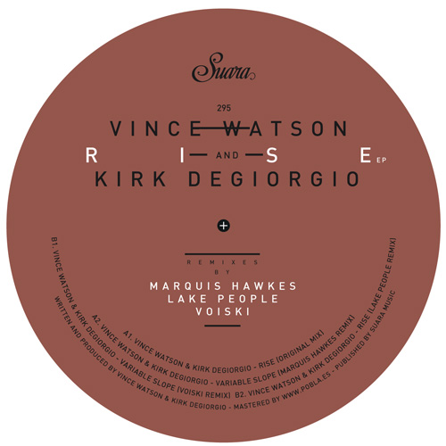 VINCE WATSON & KIRK DEGIORGIO / RISE EP