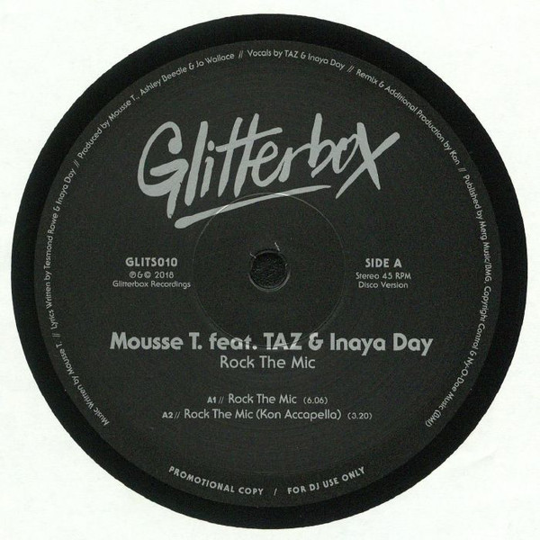 MOUSSE T. / ROCK THE MIC FEAT TAZ & INAYA DAY (KON REMIX)