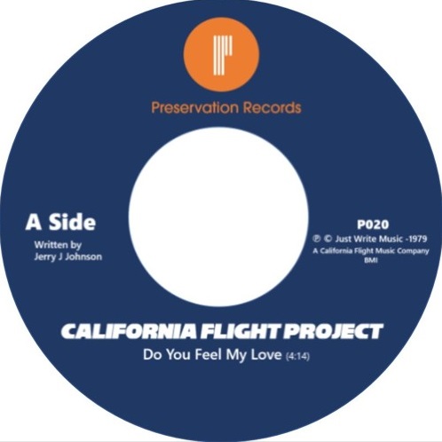 CALIFORNIA FLIGHT PROJECT / カリフォルニア・フライト・プロジェクト / DO YOU FEEL MY LOVE / DANCE ON IT (7")