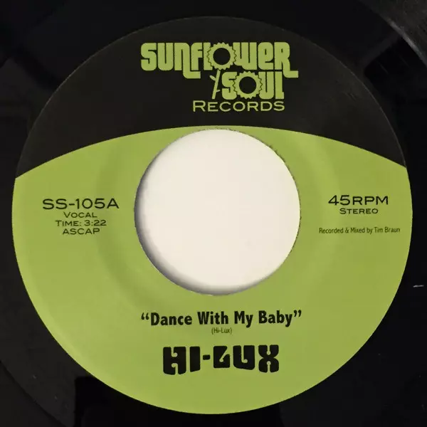 HI-LUX / DANCE WITH MY BABY / DON'T BLAME ME (7")