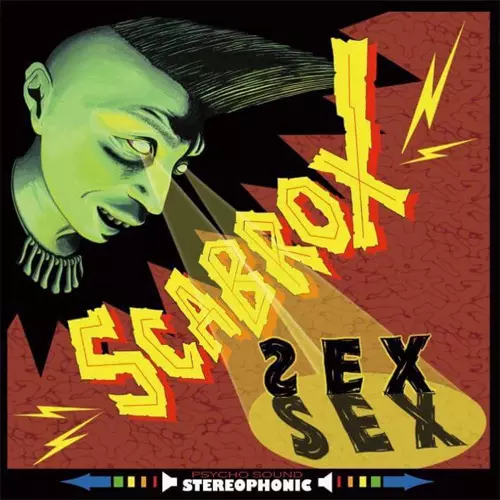 SCABROX スキャブロクス　CD サイコビリー　缶バッチ付き！ SCABROX スキャブロクス CD サイコビリー 缶バッチ付き！