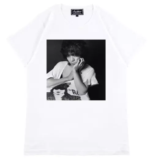 Amplifier “仲井戸麗市” TEE design B WHITE S/REICHI NAKAIDO/仲井戸