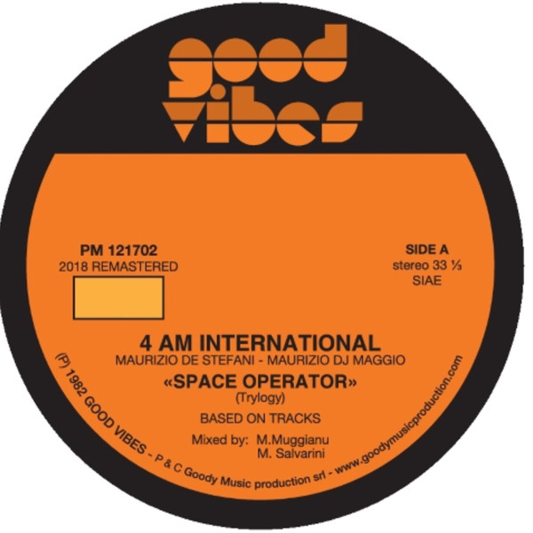 4M INTERNATIONAL / SPACE OPERATOR (REMASTERED 2018) (12")