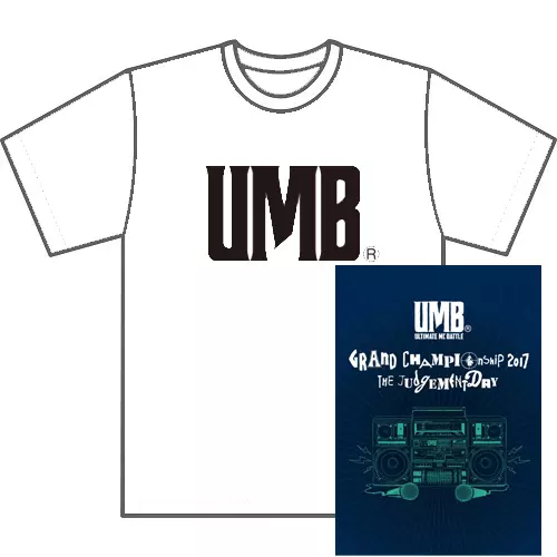 V.A.(LIBRA / ULTIMATE MC BATTLE -UMB-) / ULTIMATE MC BATTLE GRAND CHAMPION SHIP 2017★ディスクユニオン オンラインショップ限定T-SHIRTS付セットMサイズ 