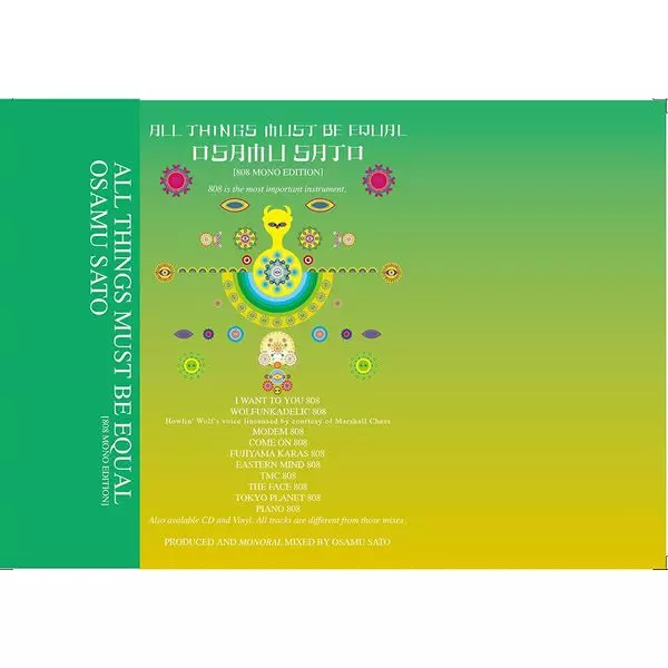 OSAMU SATO / 佐藤理 / ALL THINGS MUST BE EQUAL 808 MONO EDITION