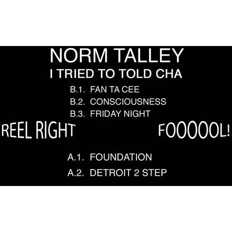 NORM TALLEY / ノーム・タリー / I TRIED TO TOLD CHA
