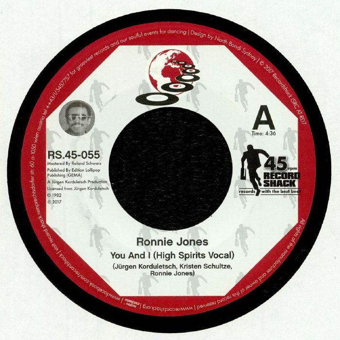 RONNIE JONES / ロニー・ジョーンズ / YOU AND I (HIGH SPIRITS VOCAL) /YOU AND I (HIGH SPIRITS DUB) (7")