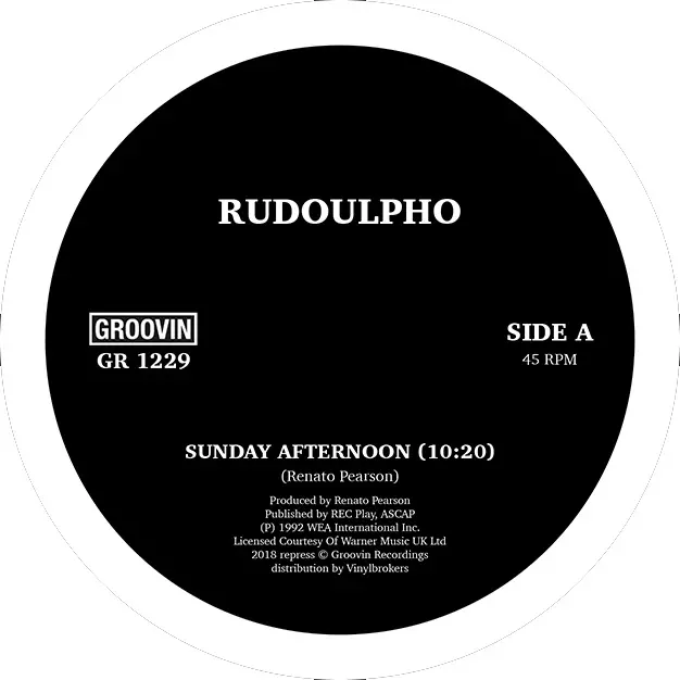 SUNDAY AFTERNOON / TOUCH ME (RE-ISSUE)/RUDOULPHO/スーパー