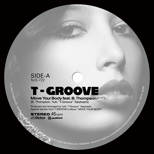 T-GROOVE / MOVE YOUR BODY FEAT.B.THOMPSON / ROLLER SKATE FEAT. PRECIOUS LO'S (7")