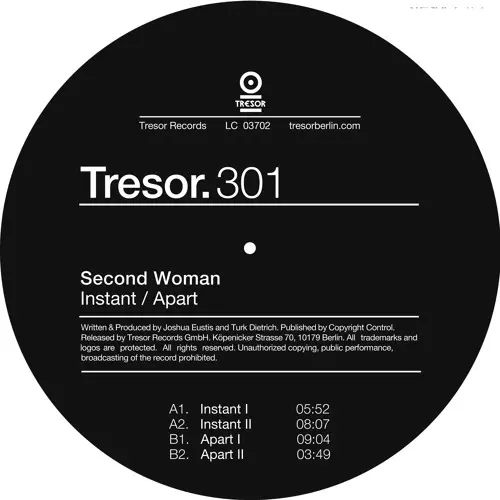 SECOND WOMAN / セカンド・ウーマン / INSTANT/APART