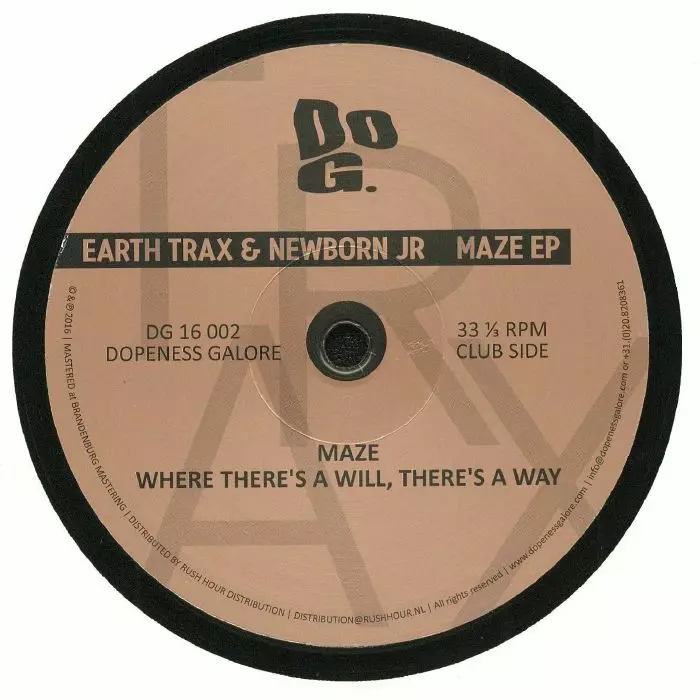 EARTH TRAX X NEWBORN JR. / MAZE EP