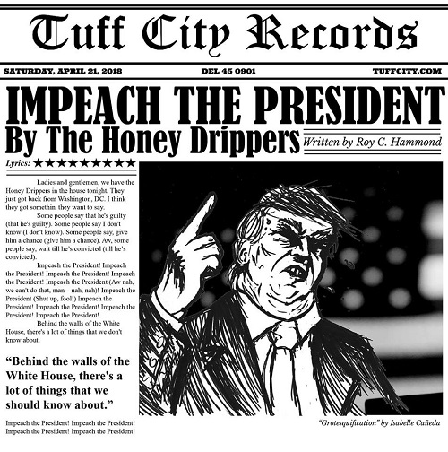HONEY DRIPPERS / BROTHERHOOD / IMPEACH THE PRESIDENT / THE MONKEY THAT BECAME PRESIDENT (7")