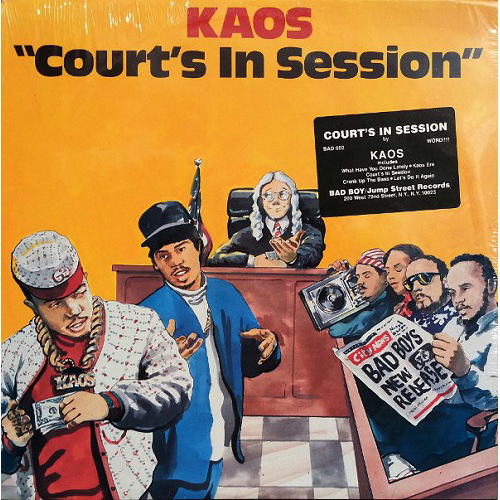 KAOS (HIPHOP) / COURT'S IN SESSION "LP"