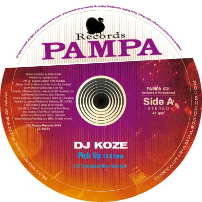 DJ KOZE / DJコーツェ / PICK UP