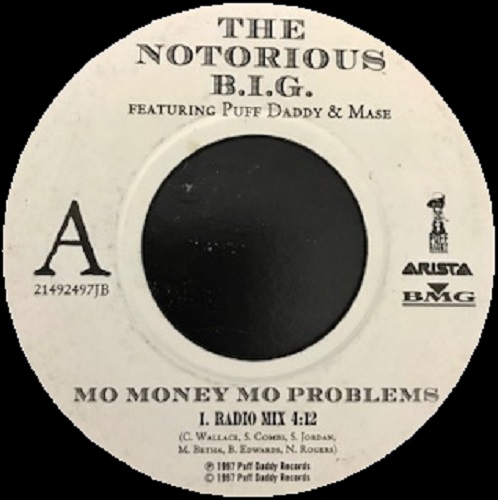 THE NOTORIOUS B.I.G. / ザノトーリアスB.I.G. / MO MONEY MO PROBLEMS 7"