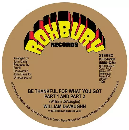 Amazon.co.jp: William Devaughn / Be Thankful For What You