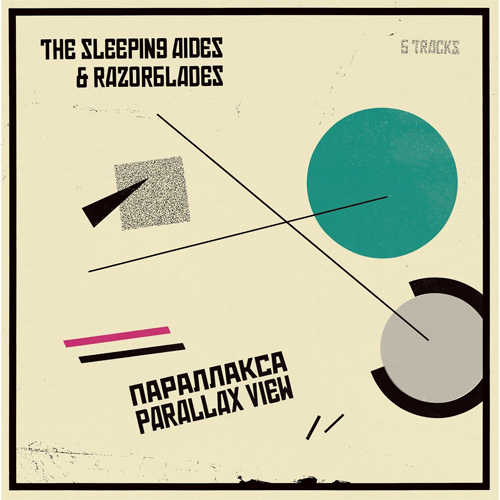 THE SLEEPING AIDES & RAZORBLADES / PARALLAX VIEW (10"+CD)