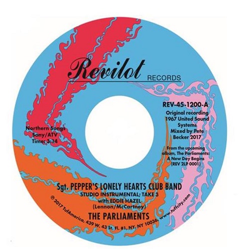 PARLIAMENTS / SGT. PEPPER'S LONELY HEARTS CLUB BAND (7")