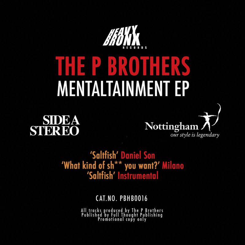 P BROTHERS / MENTALTAINMENT EP