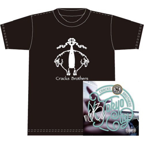 CRACKS BROTHERS 「03」CD 限定Tシャツ付 Lサイズポップス/ロック(邦楽)