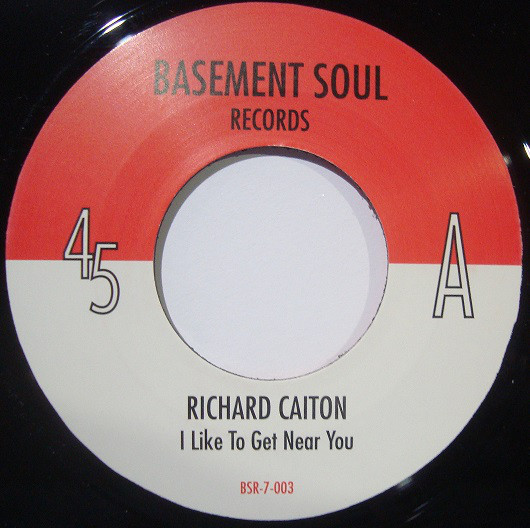 RICHARD CAITON / リチャード・ケイトン / I LIKE TO GET NEAR YOU / WHERE IS THE LOVE (7")
