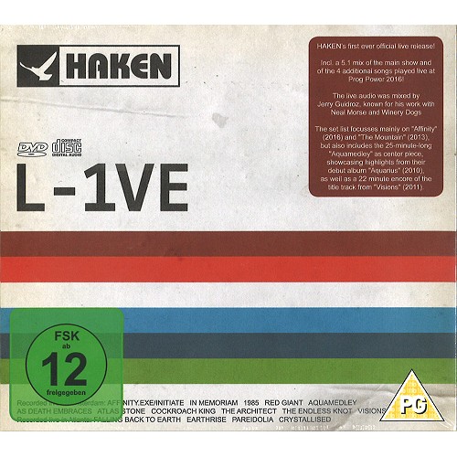 HAKEN / ヘイケン / L-1VE: 2CD+2DVD DIGIPACK EDITION