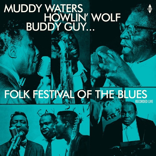 HOWLIN' WOLF / MUDDY WATERS / FOLK FESTIVAL OF THE BLUES (LP)