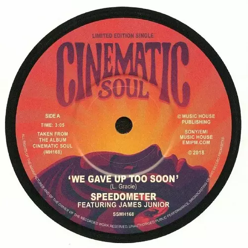 SPEEDOMETER / スピードメーター / WE GAVE UP TOO SOON / LOOK NO FURTHER (7")