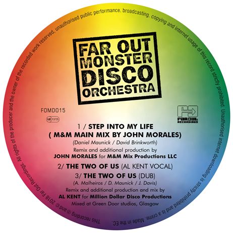 FAR OUT MONSTER DISCO ORCHESTRA / ザ・ファー・アウト・モンスター・ディスコ・オーケストラ / STEP INTO MY LIFE (REMIX) / TWO OF US