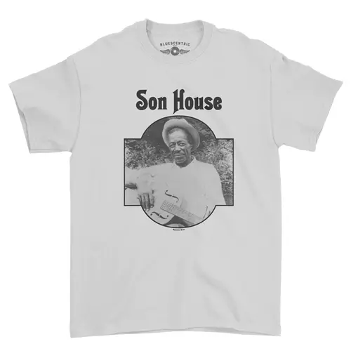 SON HOUSE / サン・ハウス / WHITE (L) (T-SHIRT)