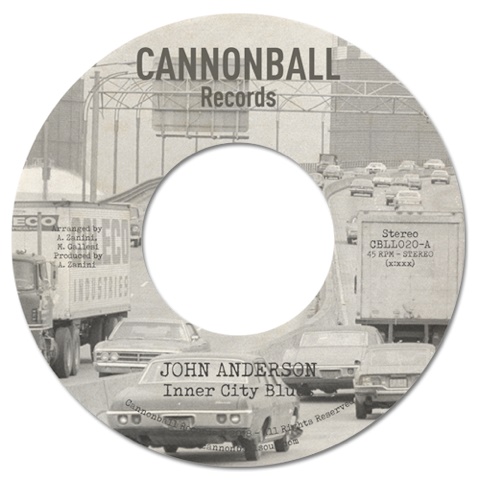 JOHN ANDERSON / ジョン・アンダーソン / INNER CITY BLUES (7")
