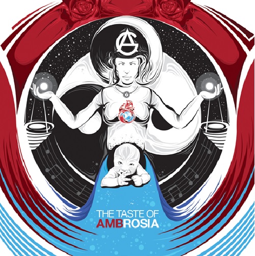A.G. / THE TASTE OF AMBROSIA "LP (RED VINYL)"