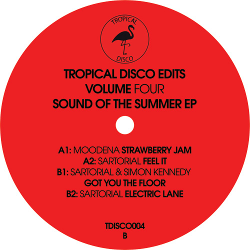 V.A.  / オムニバス / TROPICAL DISCO EDITS, VOL.4 - SOUND OF THE SUMMER EP