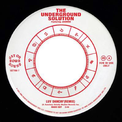 UNDERGROUND SOLUTION / アンダーグラウンド・ソリューション / LUV DANCIN' (7")