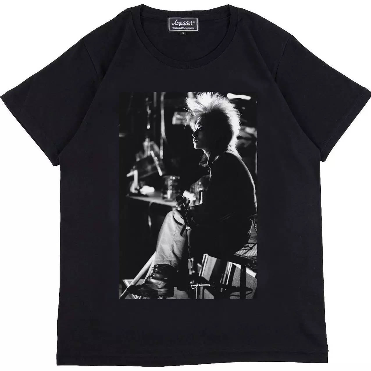 Amplifier 'hide' Tシャツ黒【新品未開封】【完売入手困難】 MEDICOM TOY（メディコム・トイ） tシャツ VINYL by Amplifier “hide