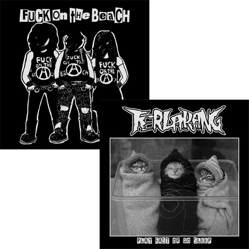 FUCK ON THE BEACH / TERLARANG / SPLIT (LP)