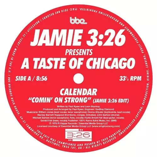 JAMIE 3:26 / ジェイミー・3:26 / PRESENTS A TASTE OF CHICAGO SAMPLER