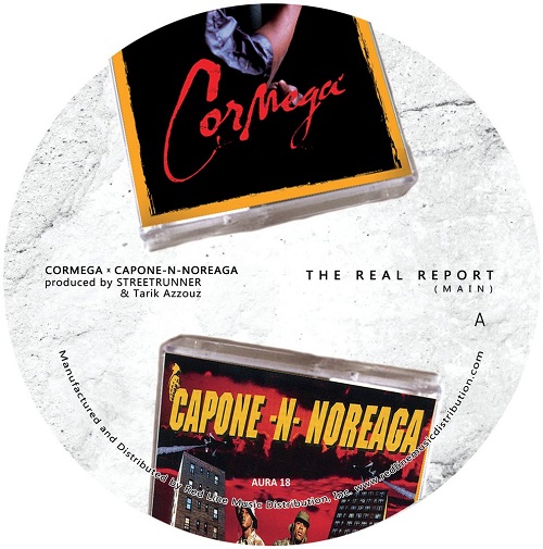 CORMEGA X CAPONE-N-NOREAGA / THE REAL REPORT 7"