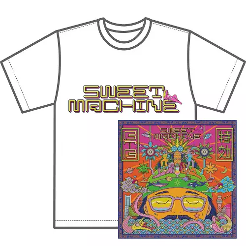 BTB特効 (EX. BTB / PAN PACIFIC PLAYA) / SWEET MACHINE★ディスクユニオン オンラインショップ限定T-SHIRTS付セットLサイズ