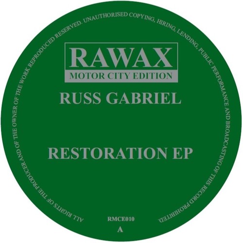 RUSS GABRIEL / ラス・ゲイブリエル / RESTORATION EP