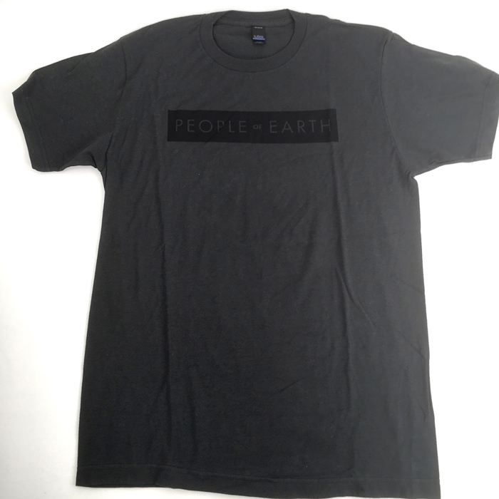 PEOPLE OF EARTH (LABEL) / PEOPLE OF EARTH T-SHIRTS GREY SIZE:M