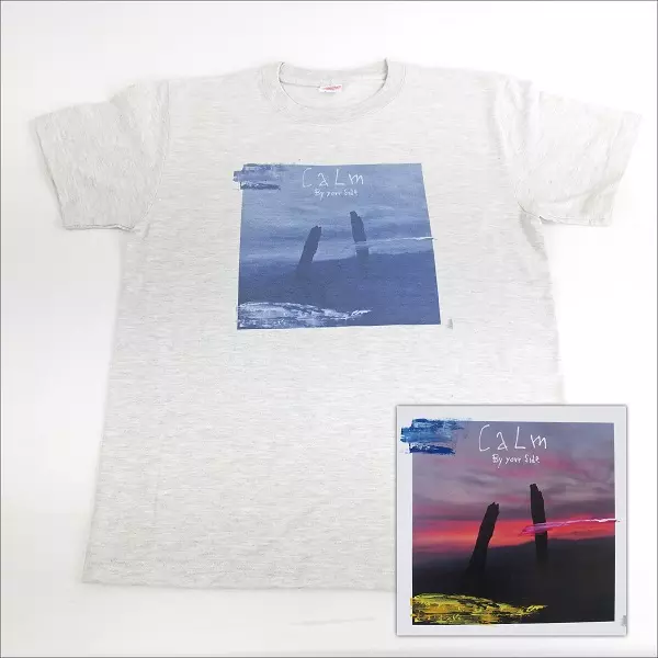 CALM / カーム / バイ・ユア・サイド (Tシャツ付きセット:L)