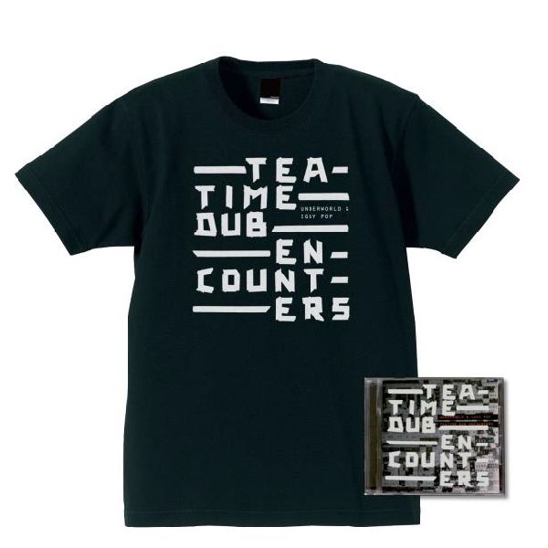 アンダーワールド&イギー・ポップ / ティータイム・ダブ・エンカウンターズ - 日本盤CD+Tシャツ (XL)