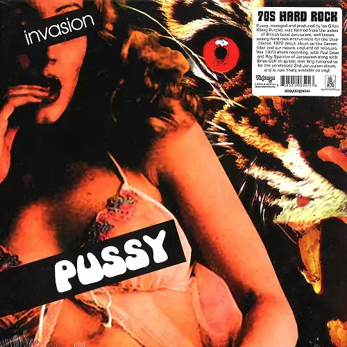 PUSSY (UK: HR/HM) / プッシー / INVASION: LIMITED 500 COPIES VINYL - 180g LIMITED VINYL