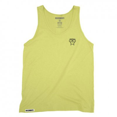 DESCENDENTS / MILO HEAD EMBROIDERED TANK (S/YELLOW)